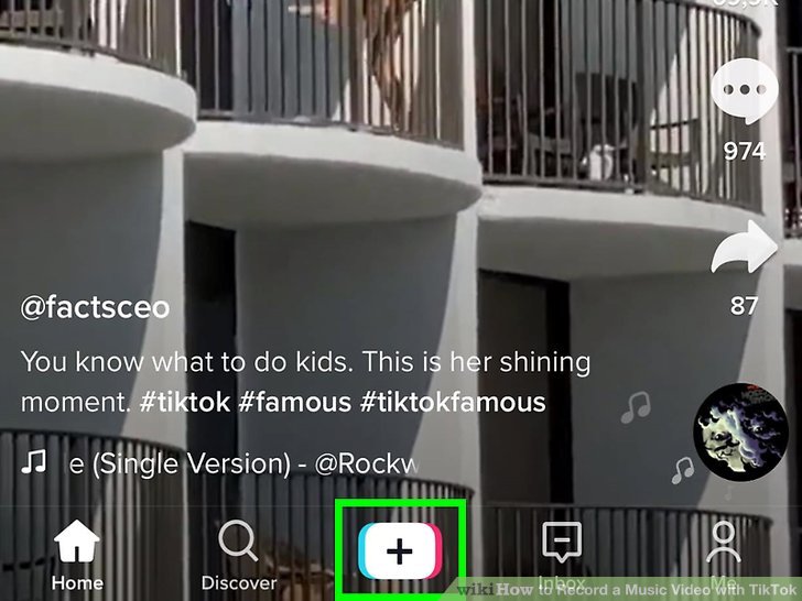 Record a Music Video with TikTok Step 2.jpg